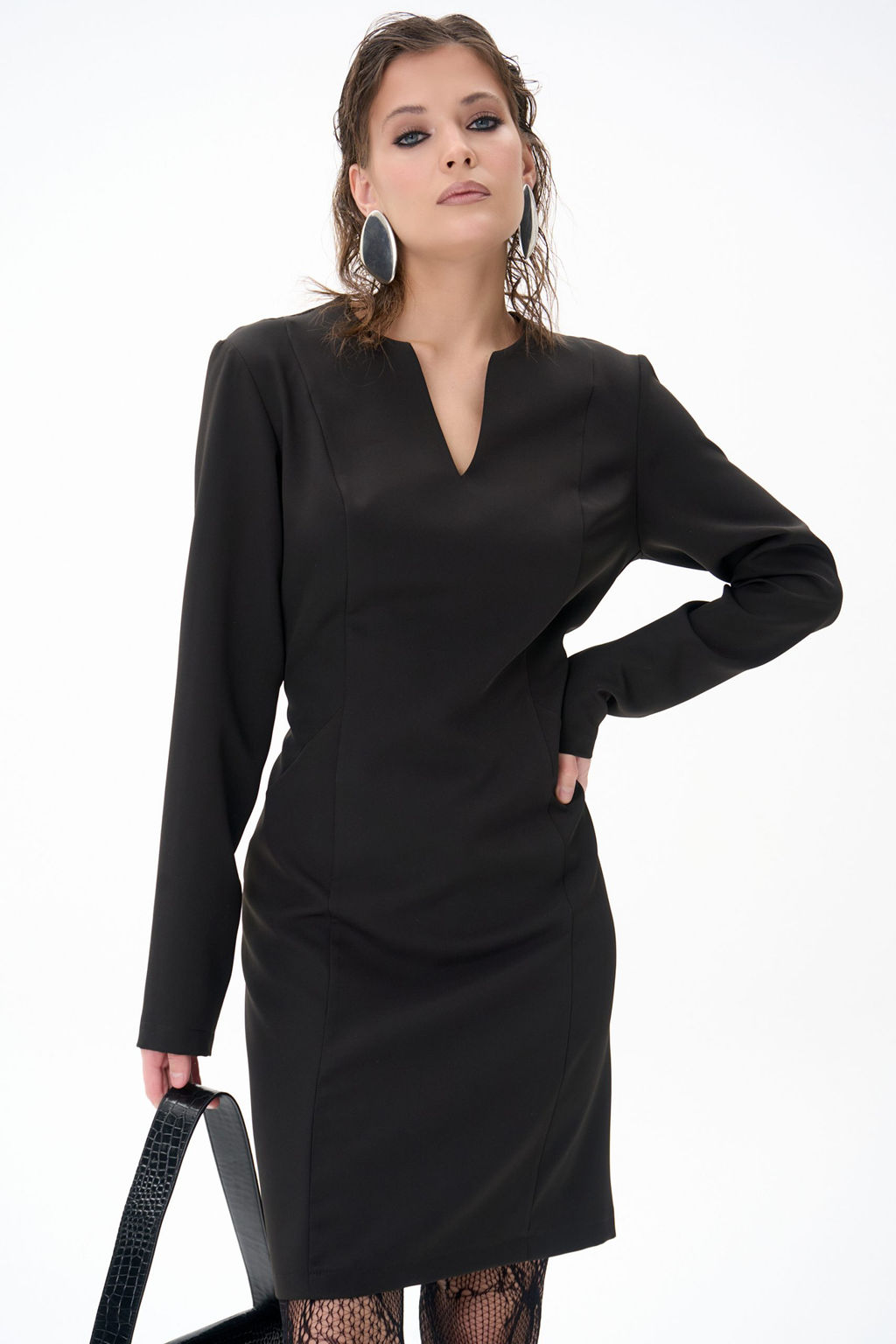 Платье Аврил (черный) - Эльза фото 3