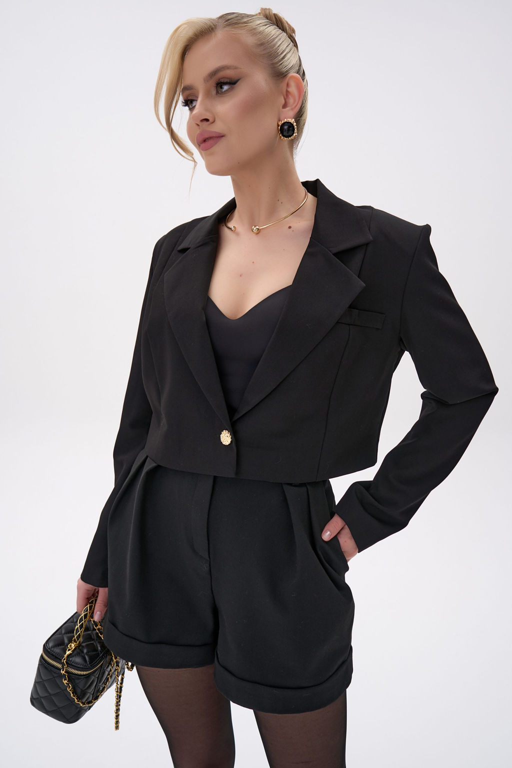 Пиджак Мэри (чёрный) - Эльза фото 10