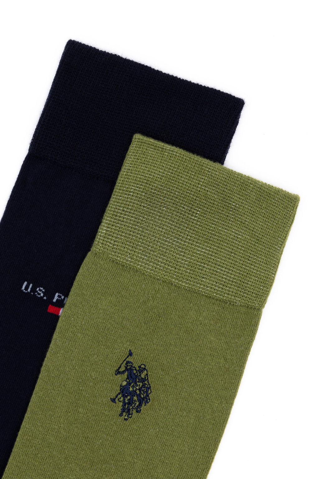 Мужские носки хаки неожиданно скидка в корзине - U.s. polo assn фото 2