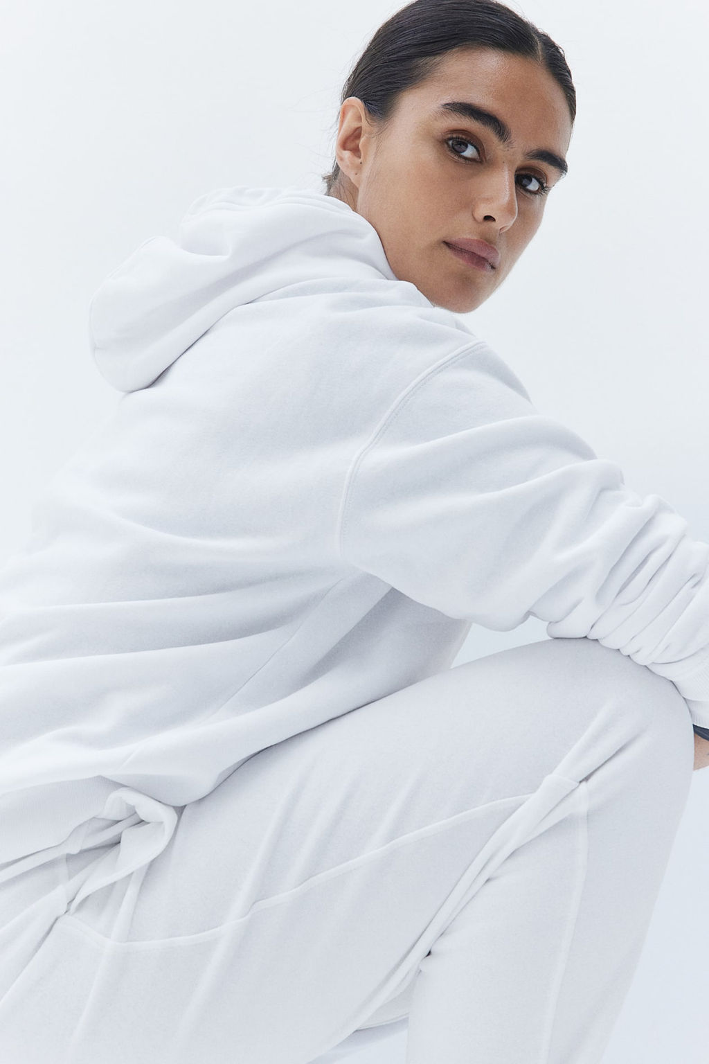 Pantalon de chandal en mezcla de algodon - H&m фото 7