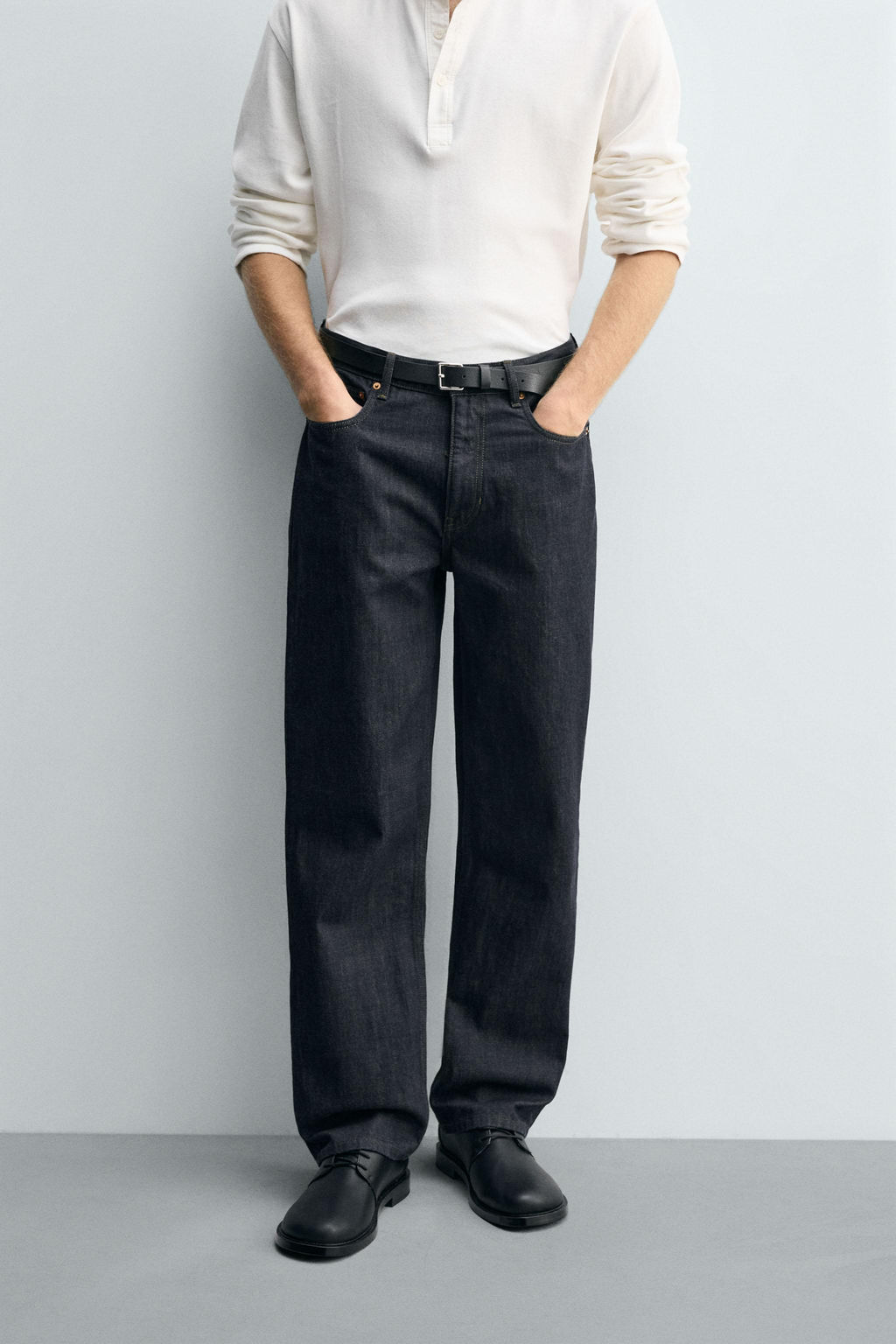 STRAIGHT-LEG JEANS - Zara фото 2