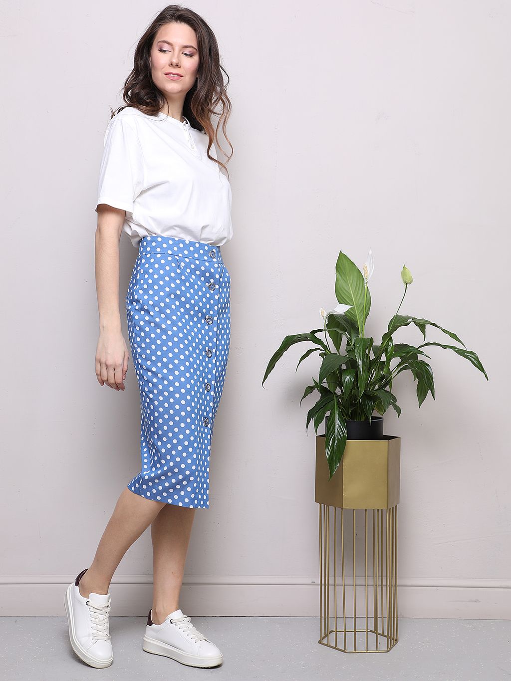 юбка Хлопок-50% Вискоза-50% - Трика фото 3