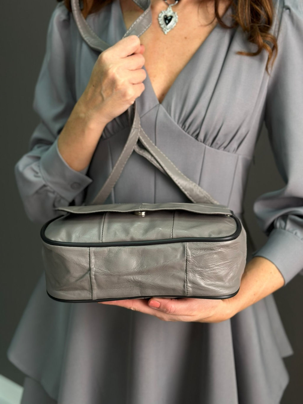 Сумка женская из телячьей кожи