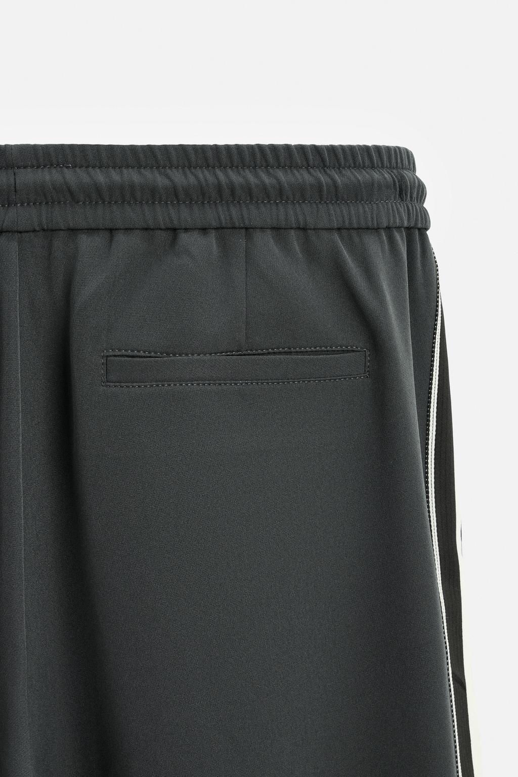 TECHNICAL TROUSERS WITH SIDE PANEL - Zara фото 17
