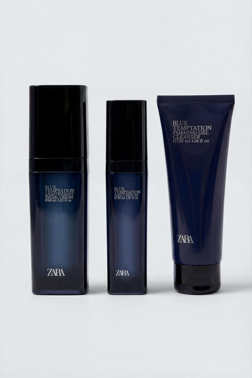 BLUE TEMPTATION SKINCARE SET / TINTED LEATHER
