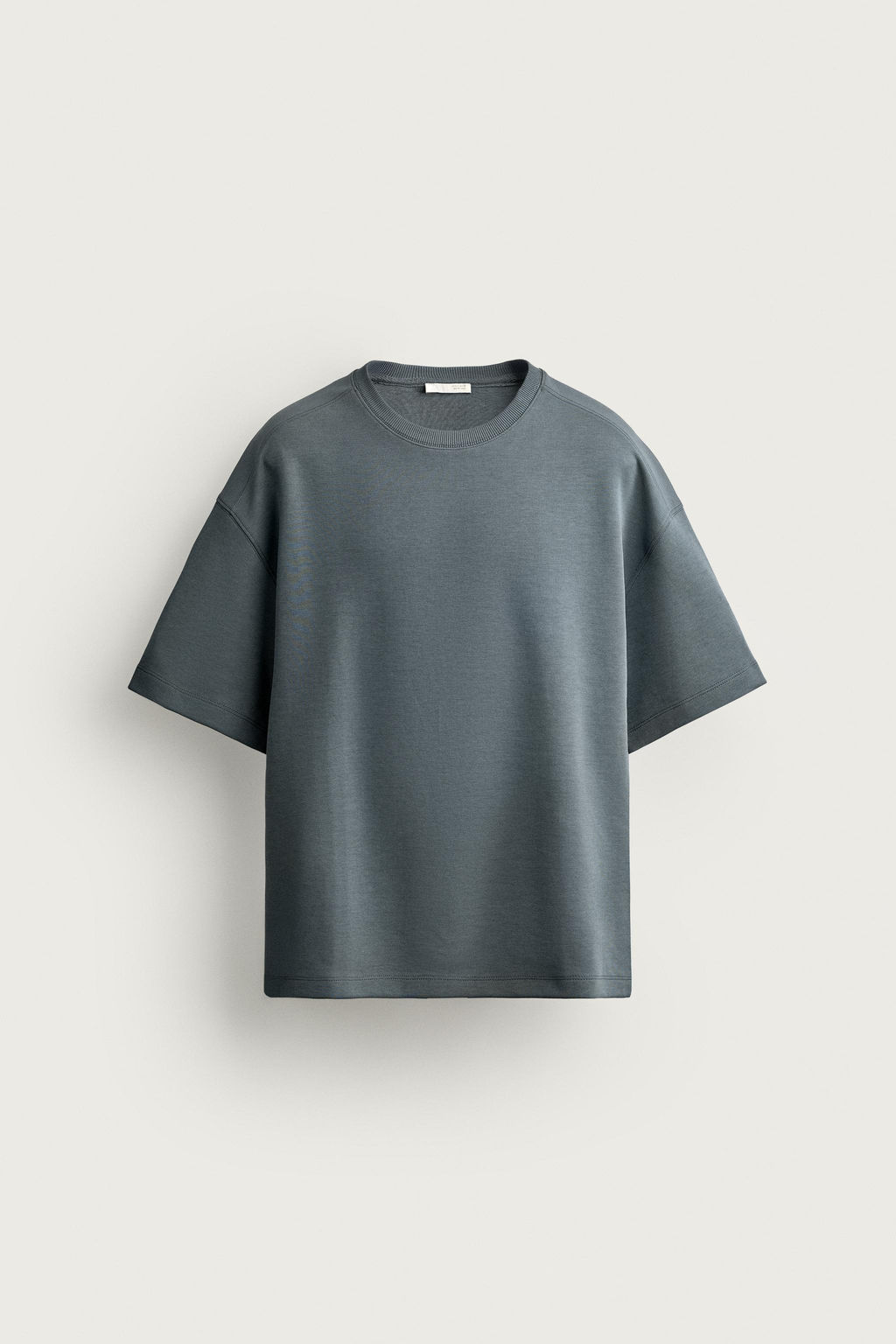 SUDADERA RELAXED FIT INTERLOCK / Azul lavado - Zara фото 8