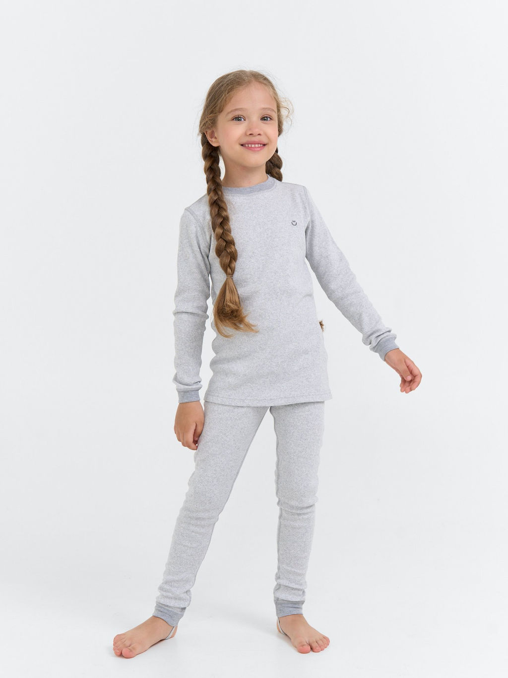 Комплект термо Серый меланж - Bungly фото 2