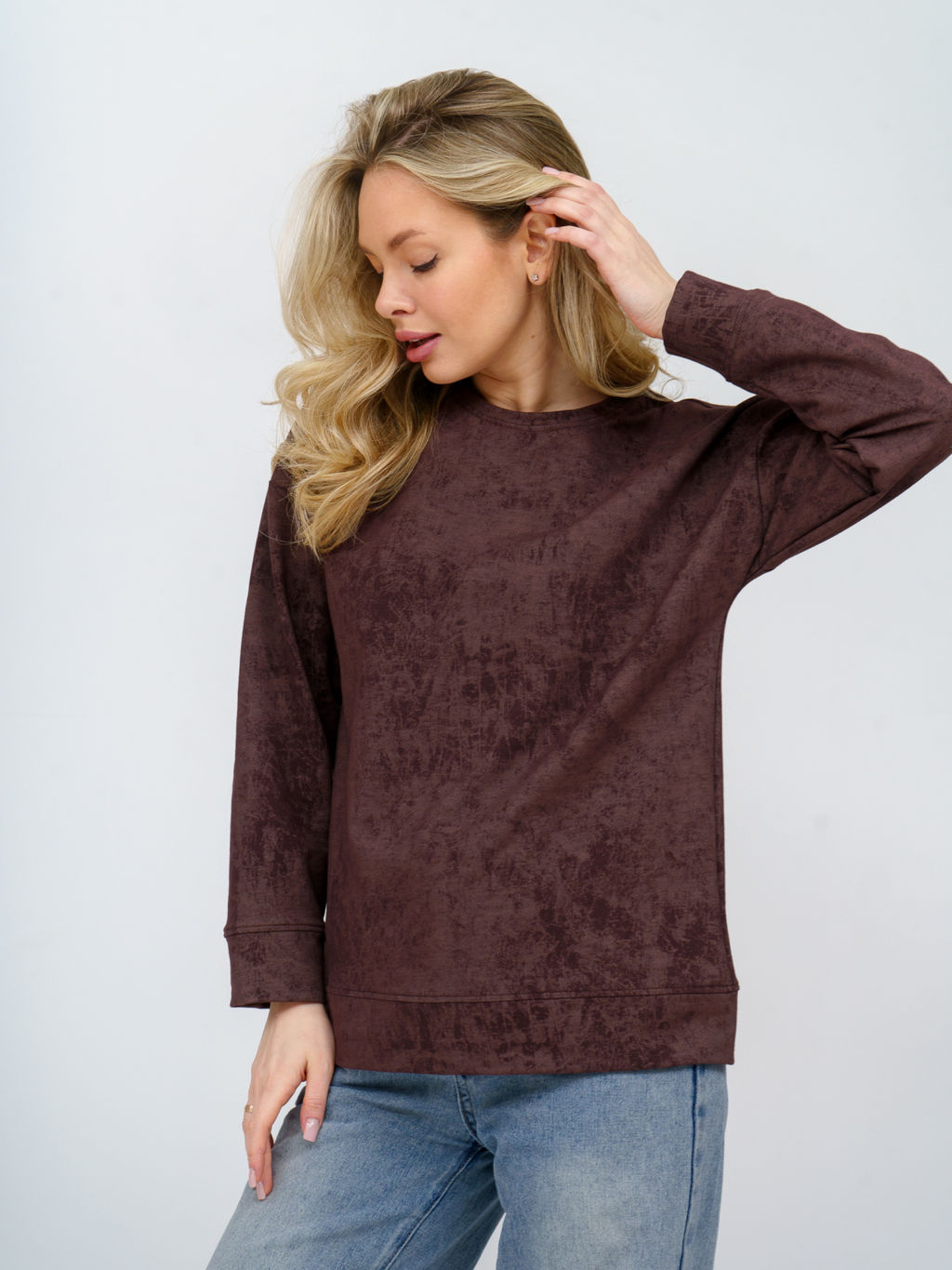 985 Свитшот "Шоколад/винтаж"