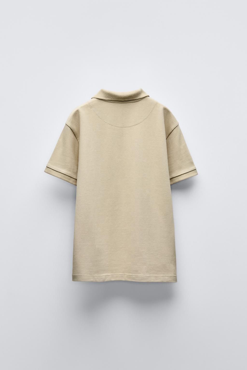 BASIC DUZ POLO YAKA T-SHIRT - Zara фото 14