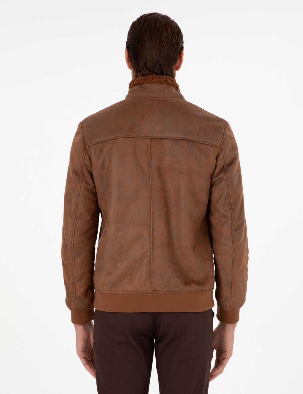 Taba K_rk Detayl_ Deri Ceket - Pierre cardin фото 5