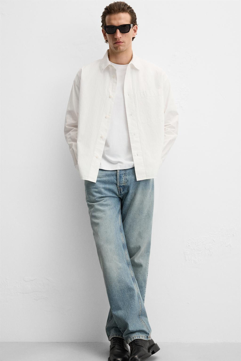 SHIRT WITH POCKET - Zara фото 5