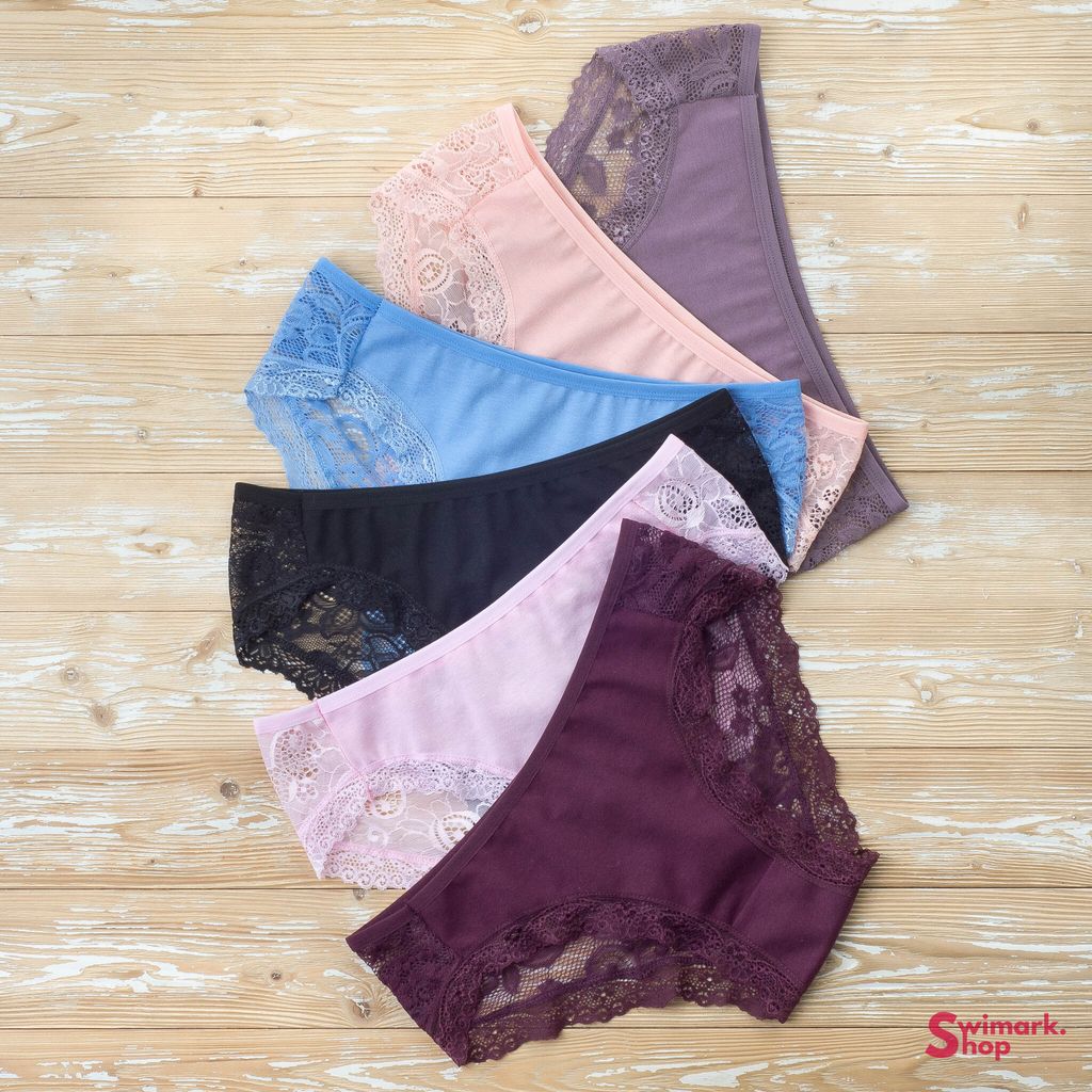 Трусики женские бикини с кружевом DX-2060, BIKINI - Swimark фото 3