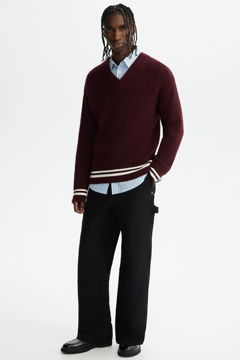Jersey en punto de canal? Boxy Fit - H&m фото 2