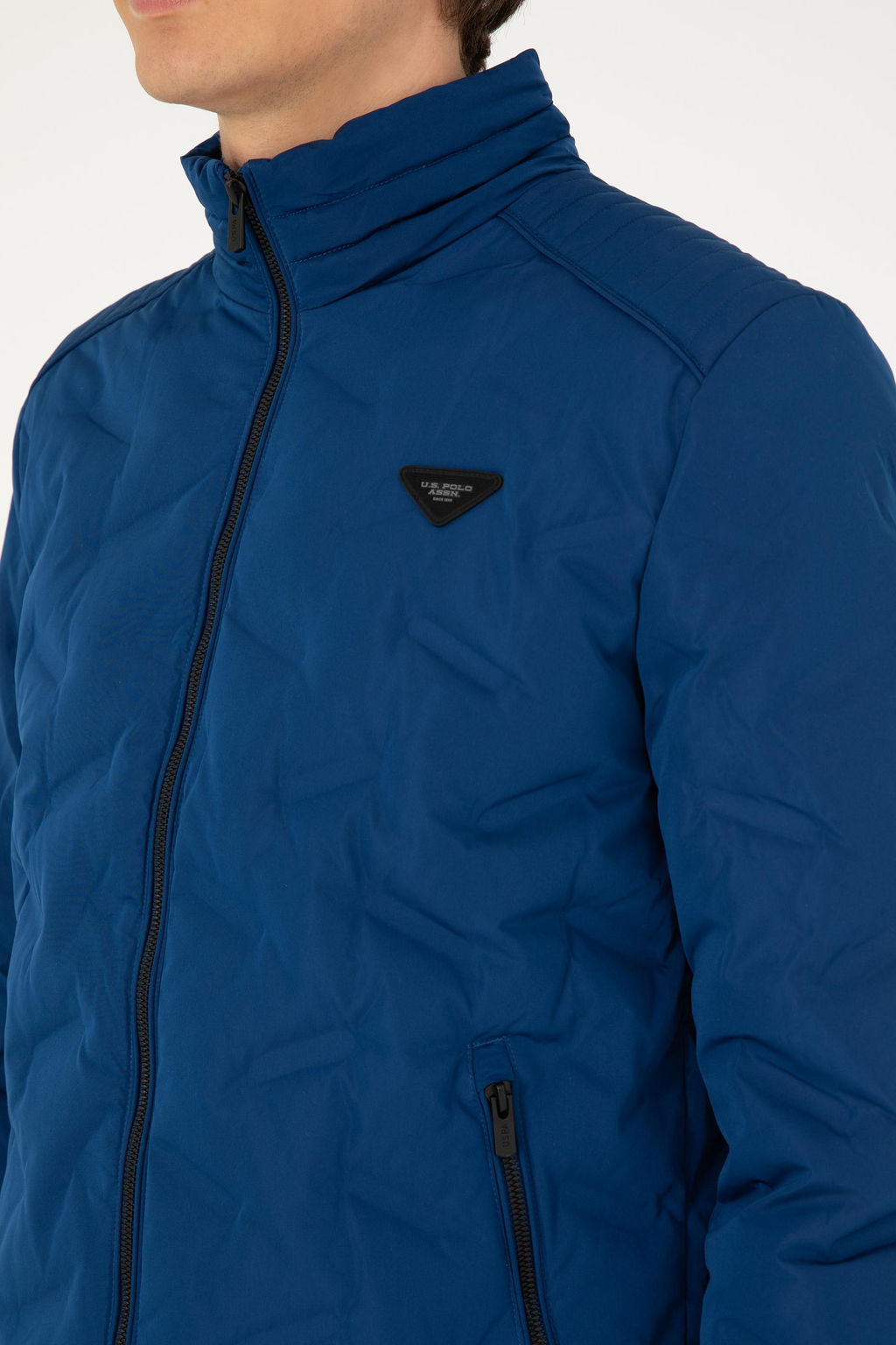 Мужское пальто цвета индиго Неожиданная скидка в корзине - U.s. polo assn фото 7