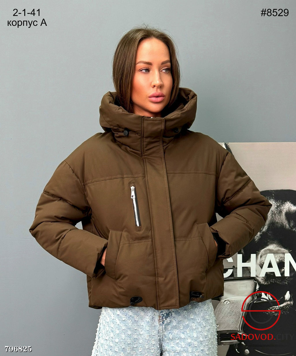 Женская куртка с капюшоном - Bruno фото 4