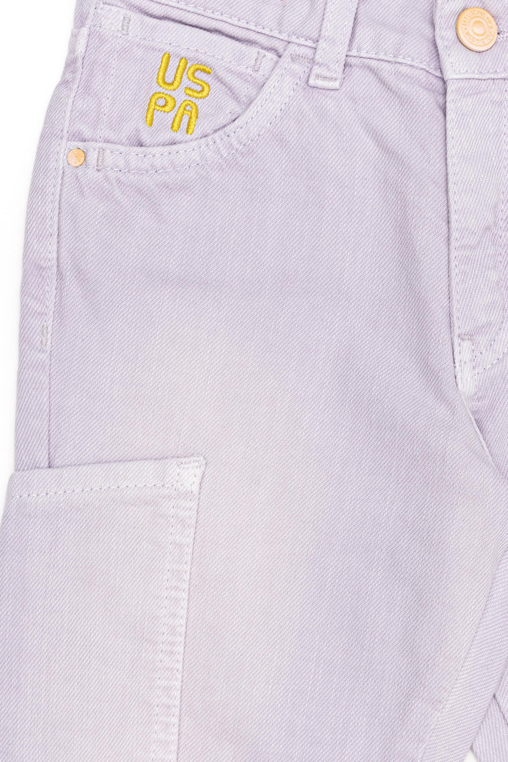 U. S. Polo Assn Сиреневые джинсовые брюки для девочки - U.s. polo assn фото 6