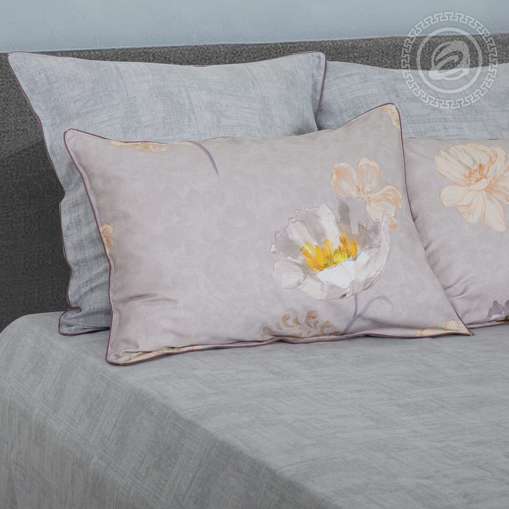 Постельное белье Наоми (велюр) Евро/Пододеяльник (молния): 1 шт.- 220*200; Простыня: 1 шт.- 260*240; Наволочка (с кантом): 2 шт.- 70*70; Наволочка (с кантом): 2 шт.- 50*70 Велюр - Арт элегант фото 3