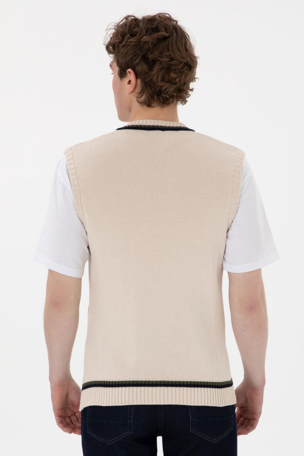 Erkek Krem S_veter - U.s. polo assn фото 5
