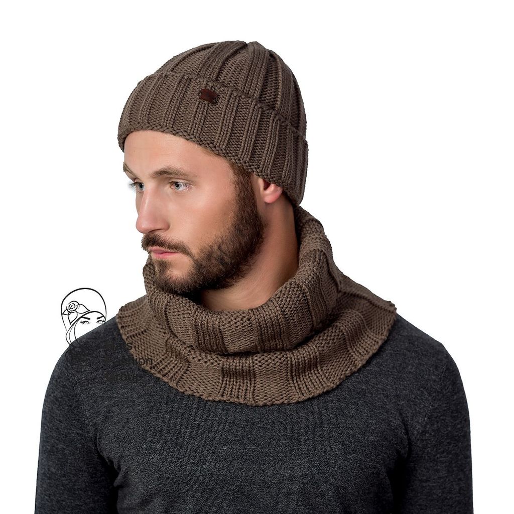 ДЖОВАННИ к-т шапка, снуд мужские - Landre фото 2