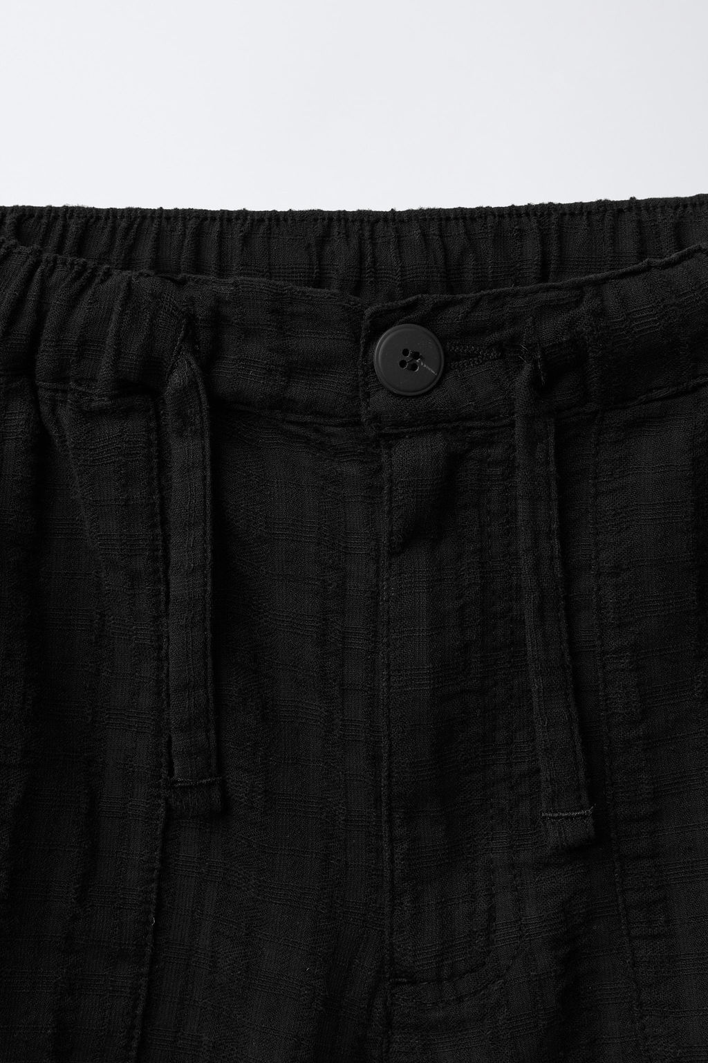BERMUDA TEXTURA / Negro - Zara фото 3