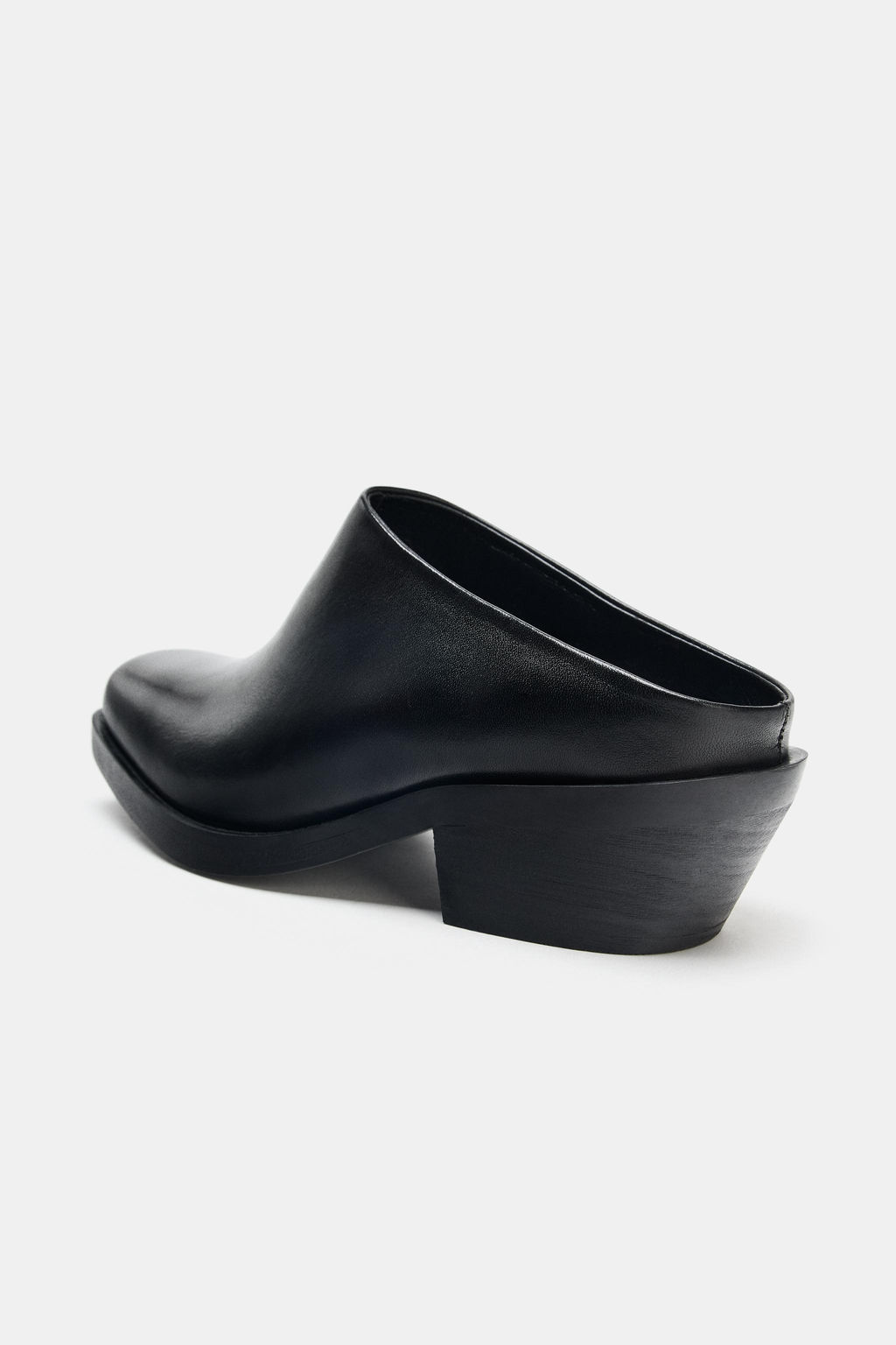 LEATHER BIKER CLOGS - Zara фото 20