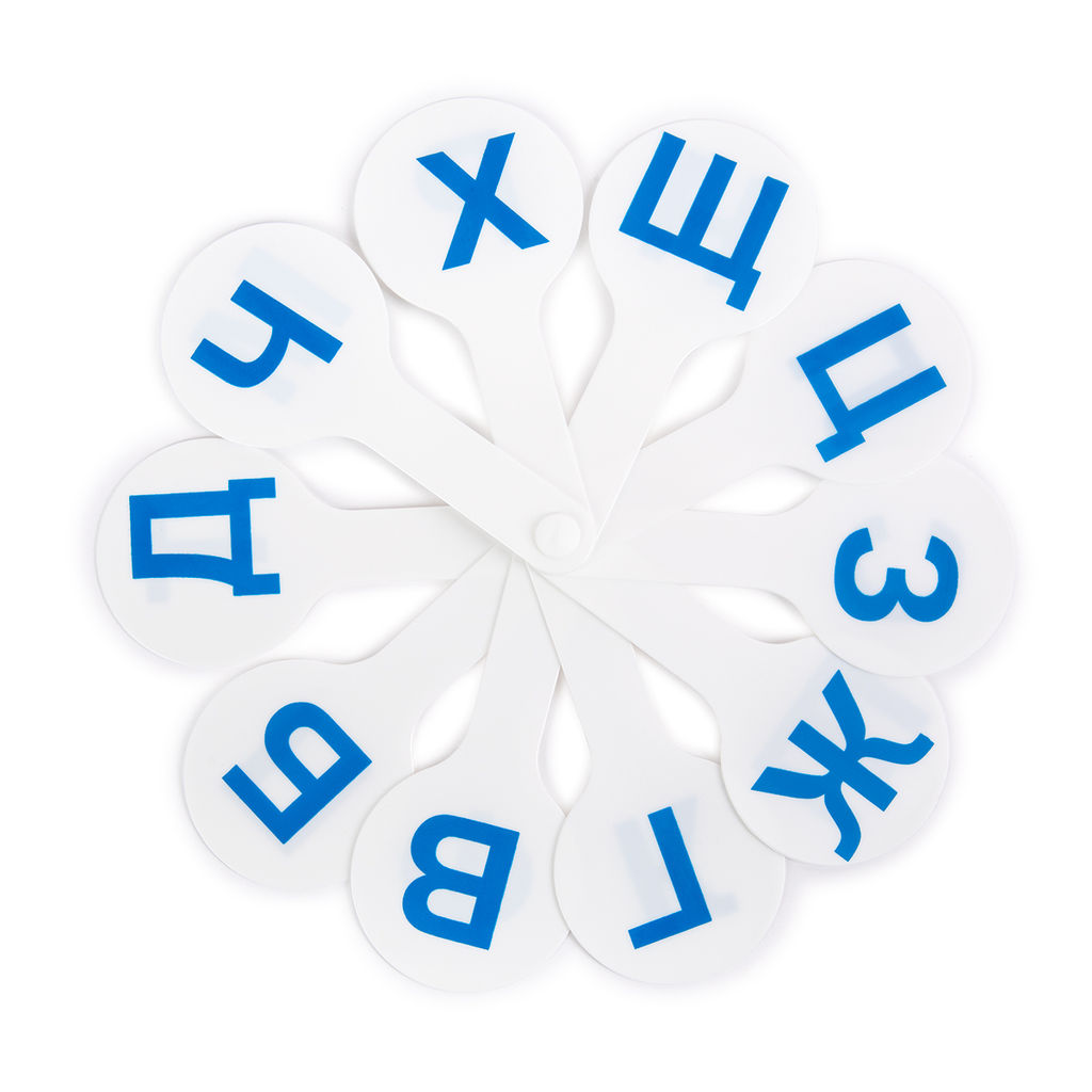 Лео Учись Веер-касса. Согласные буквы LLF-21