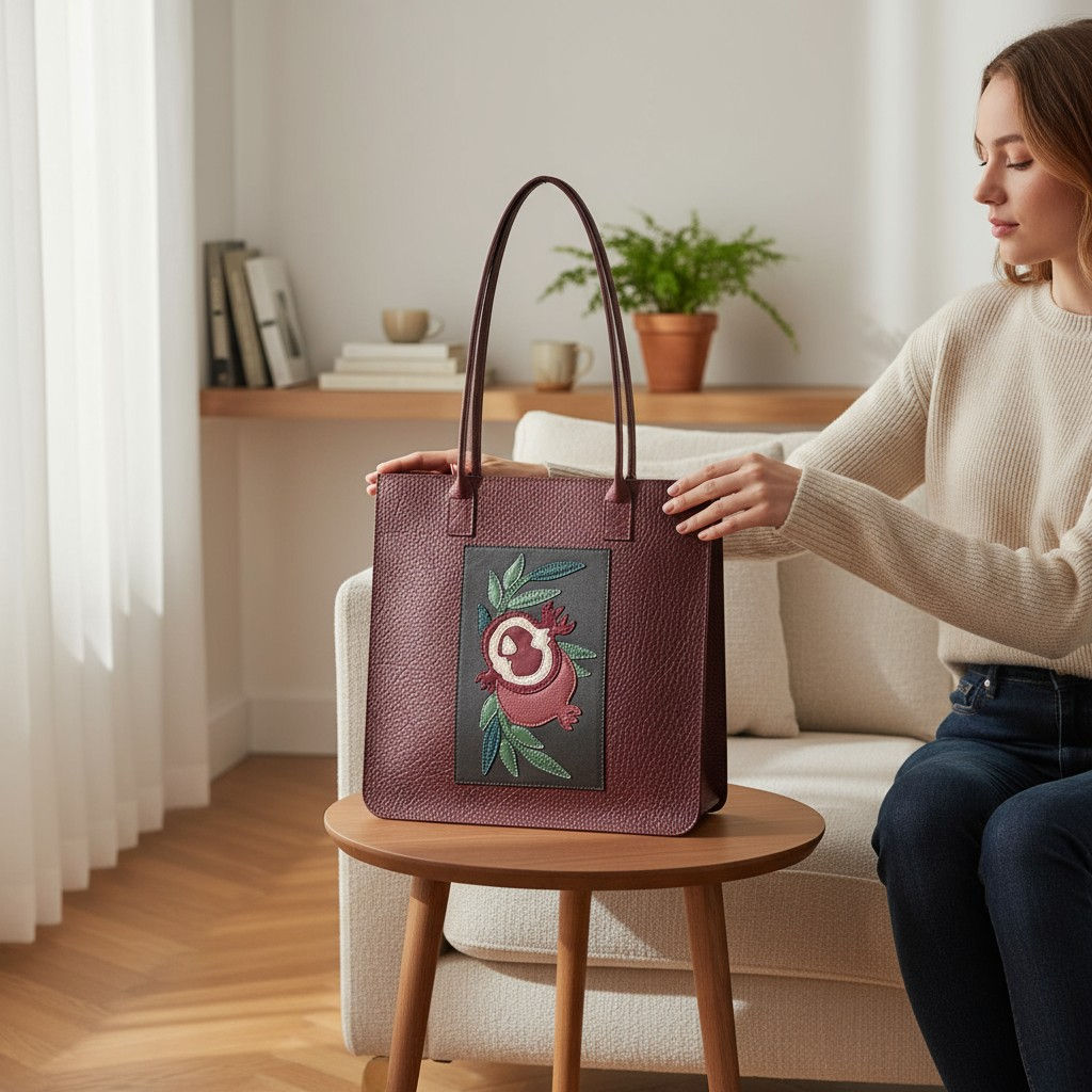 Сумка с аппликацией ДС-656-364