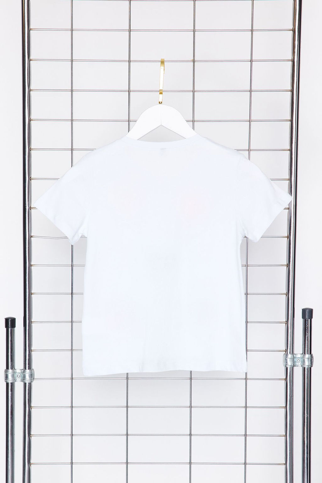 Beyaz K?z Cocuk %100 Pamuk Kalp Nak?sl? Regular/Normal Kal?p K?sa Kol Orme T-Shirt TKDSS24TS00005 - Trendyolmilla фото 4