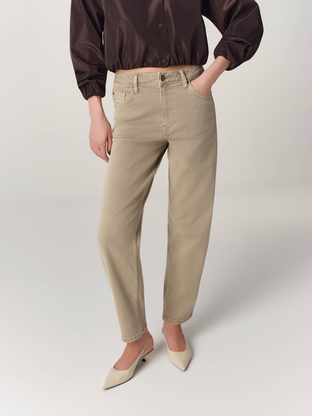 CONTE CON-920 Джинсы женские peanut