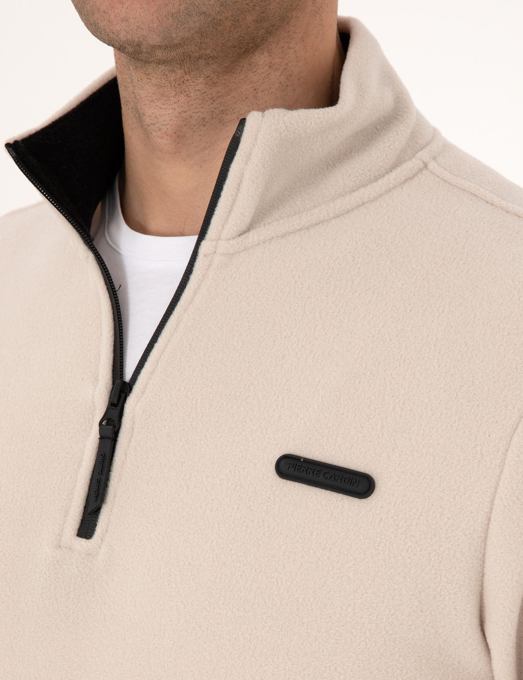 Ta_ Regular Fit Yar_m Fermuarl_ Polar Sweatshirt - Pierre cardin фото 7