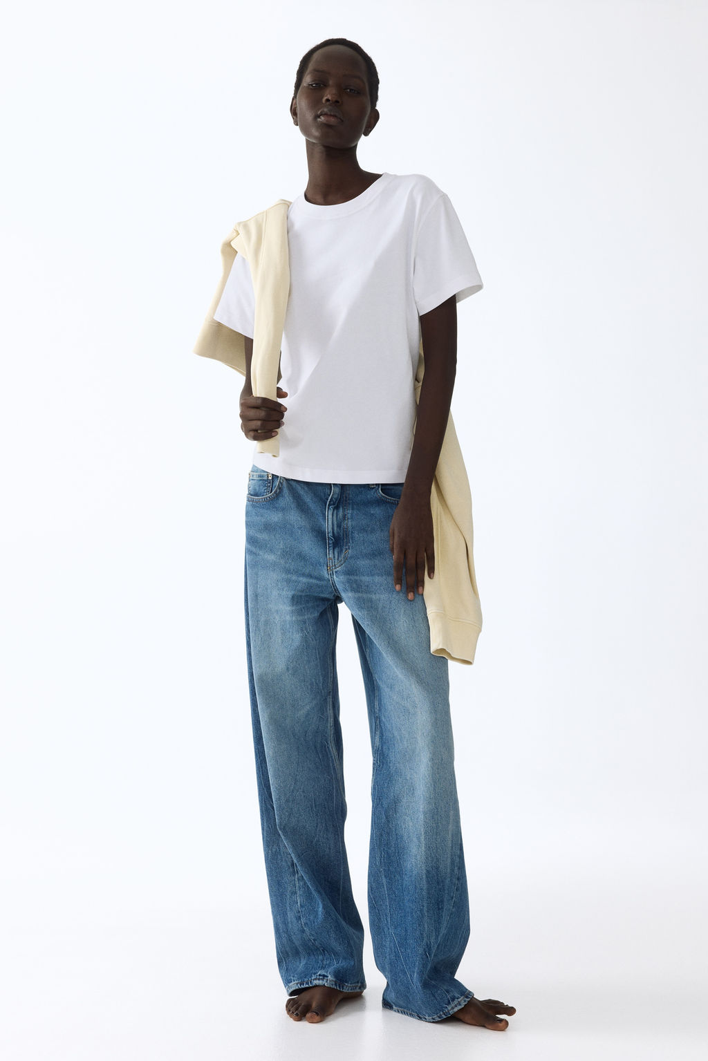 Camiseta oversize de algod?n - H&m фото 12
