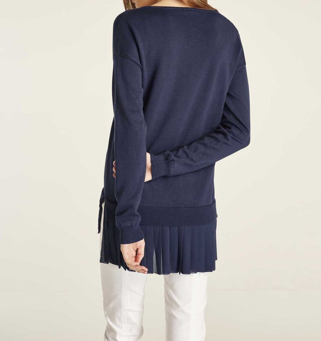 Пуловер 2 в 1, синий - Heine фото 4