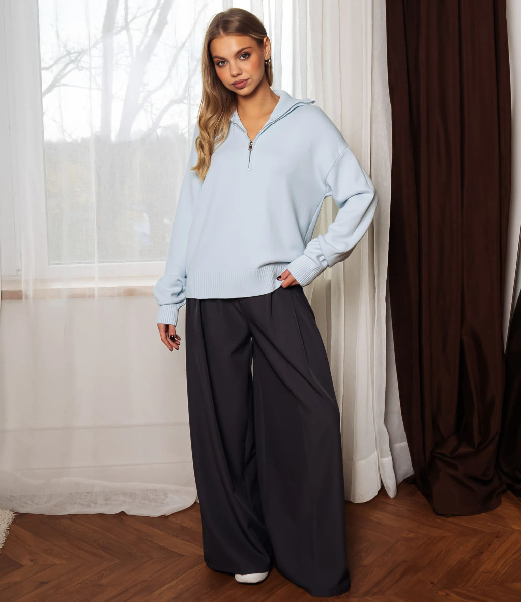 Джемпер #КТ888 (7), голубой - Dommod фото 3