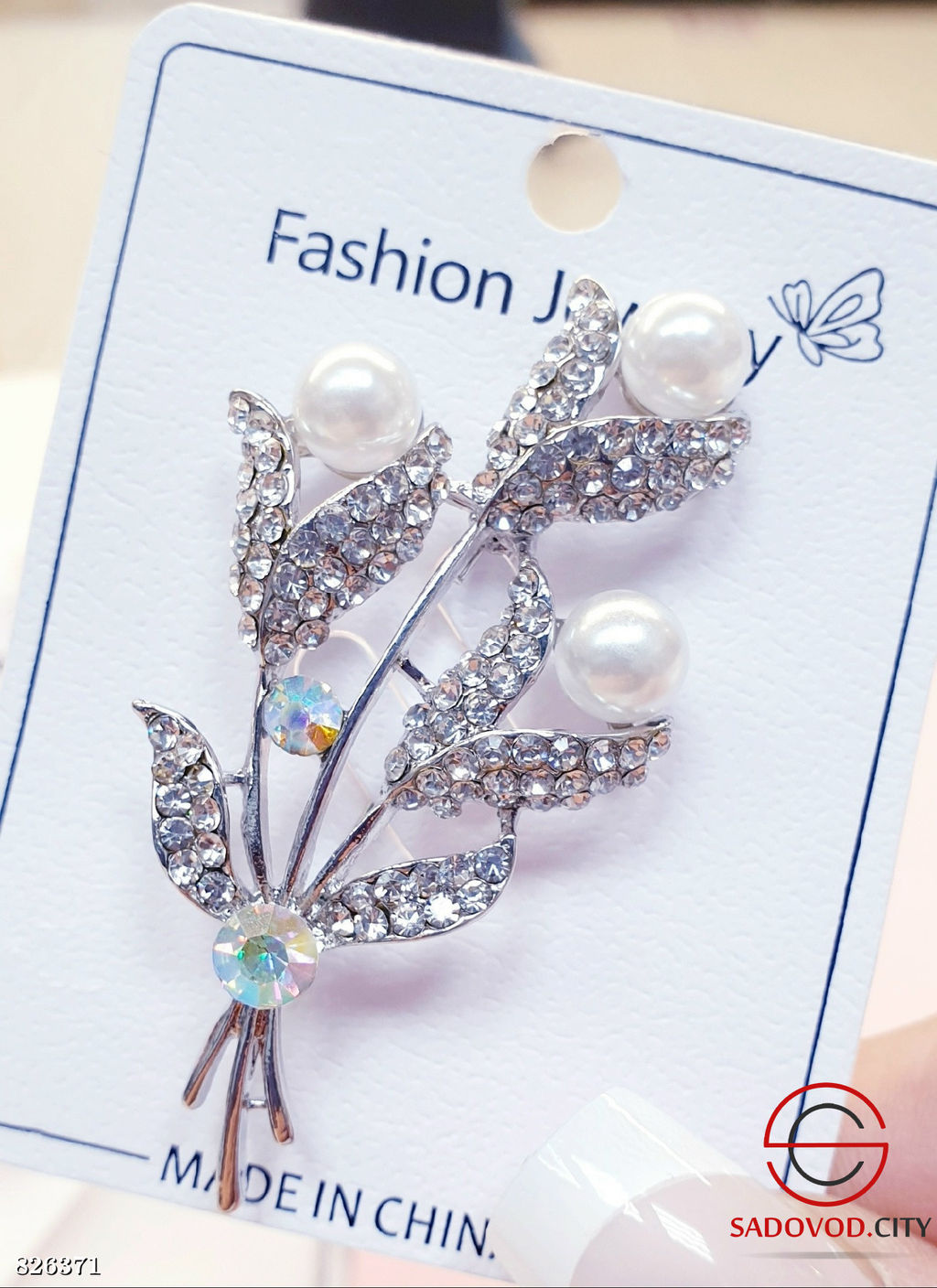 Брошь женская на булавке