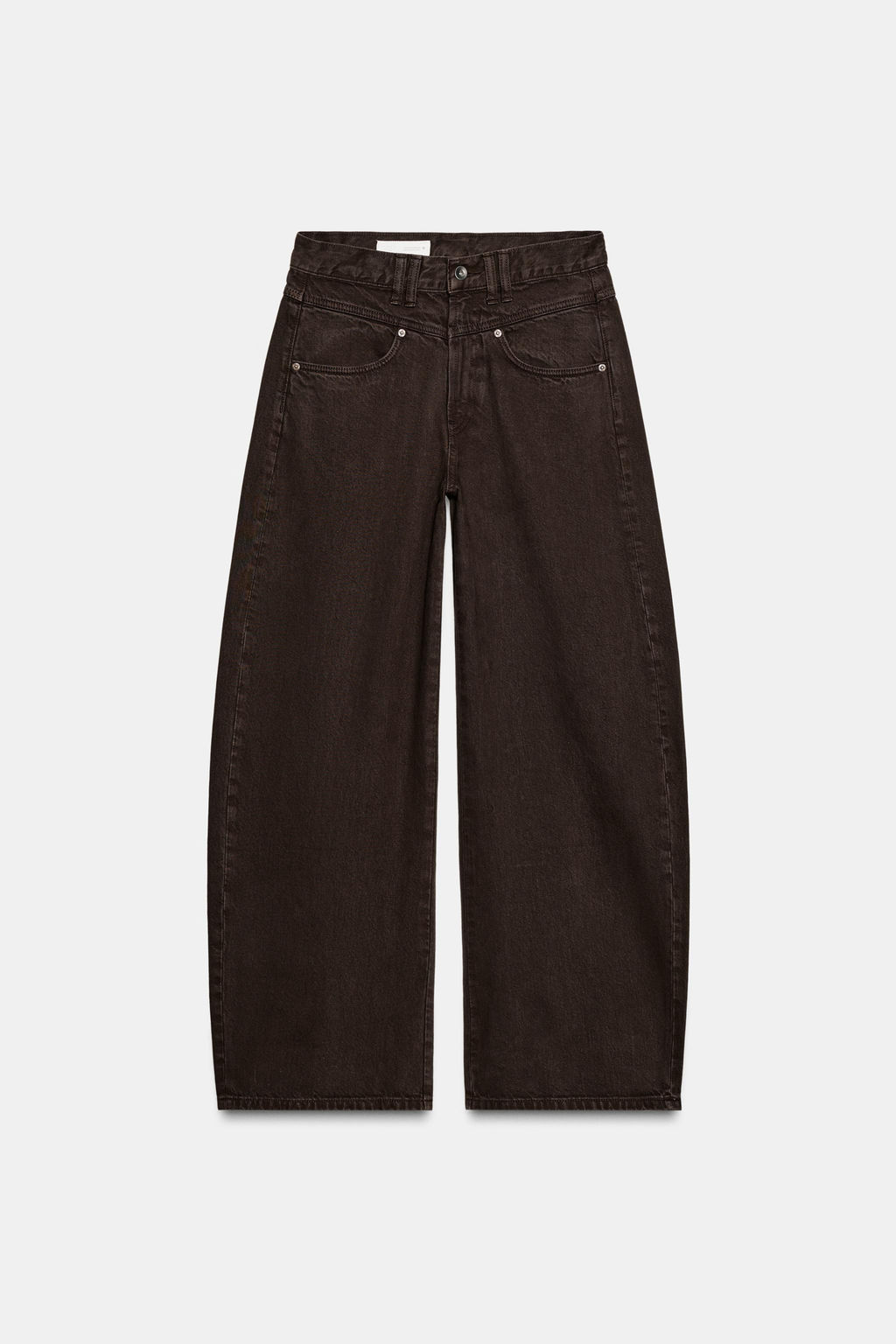 TRF BAGGY BARREL LOW-RISE JEANS