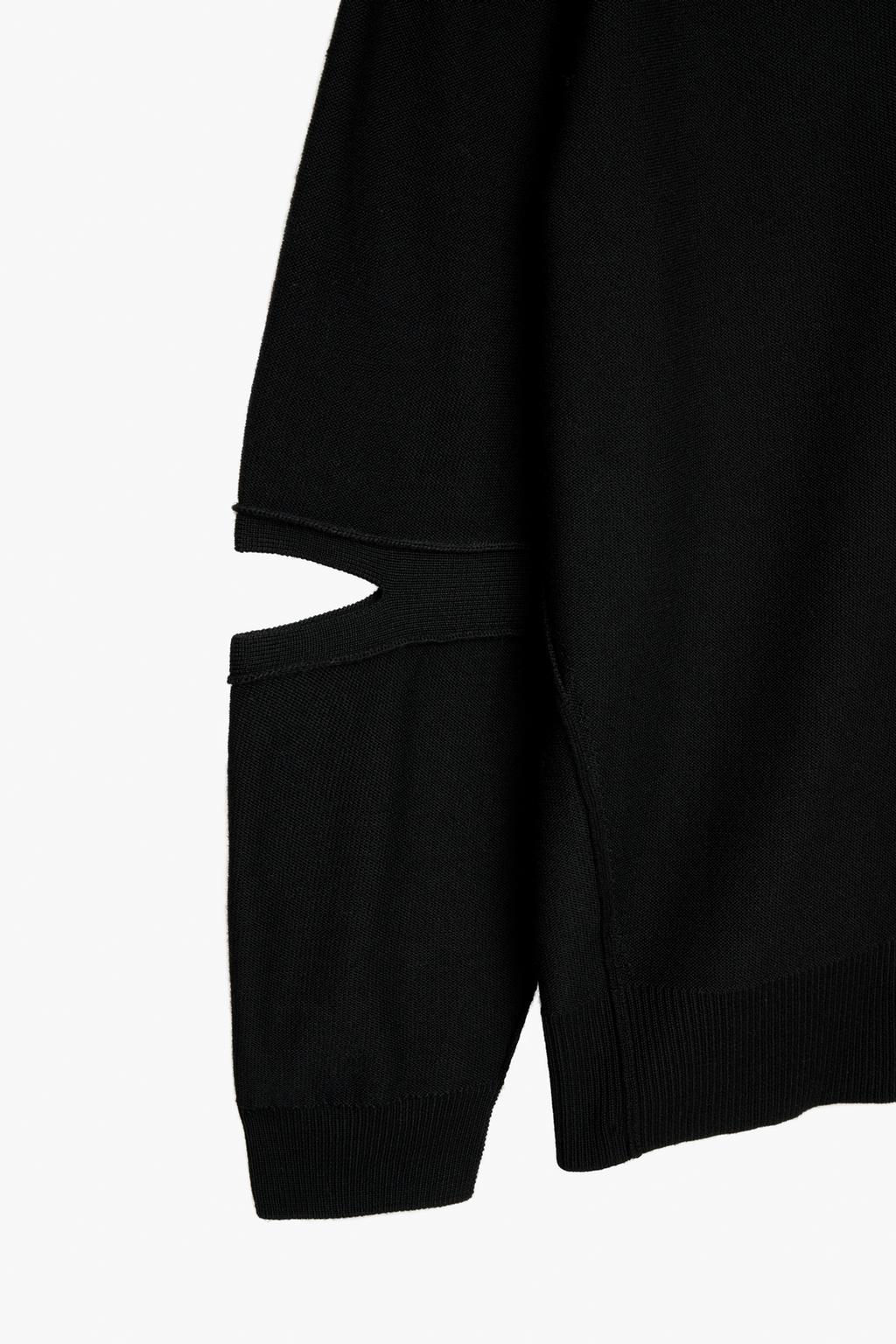 PATCHWORK CARDIGAN WITH CUT-OUT DETAIL X STEFANO PILATI - Zara фото 5