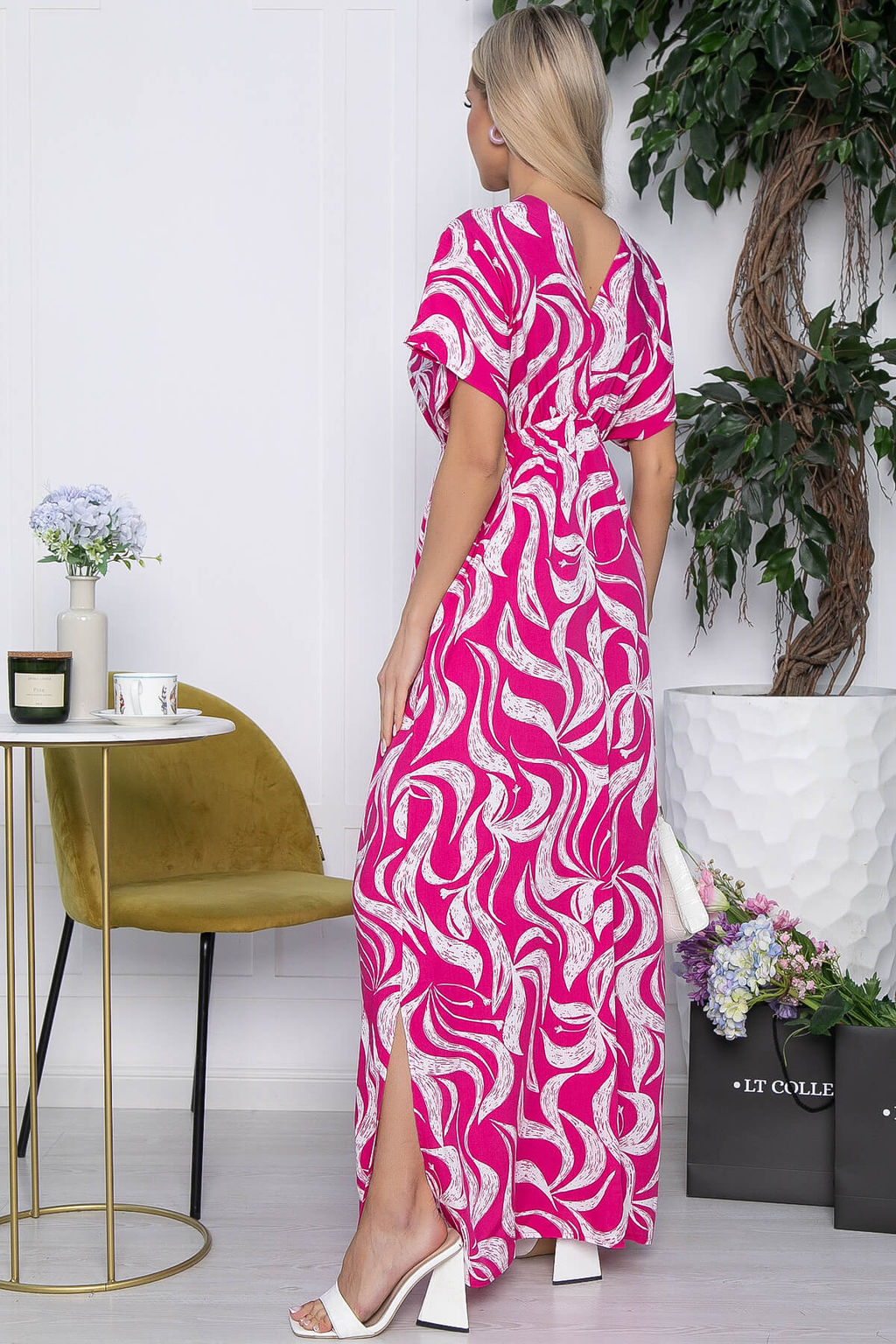 Платье Лана (фуксия) П10514 - Lt collection фото 2