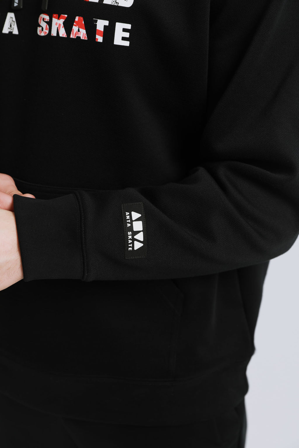 Худи с флисом Чёрный - Anta фото 7