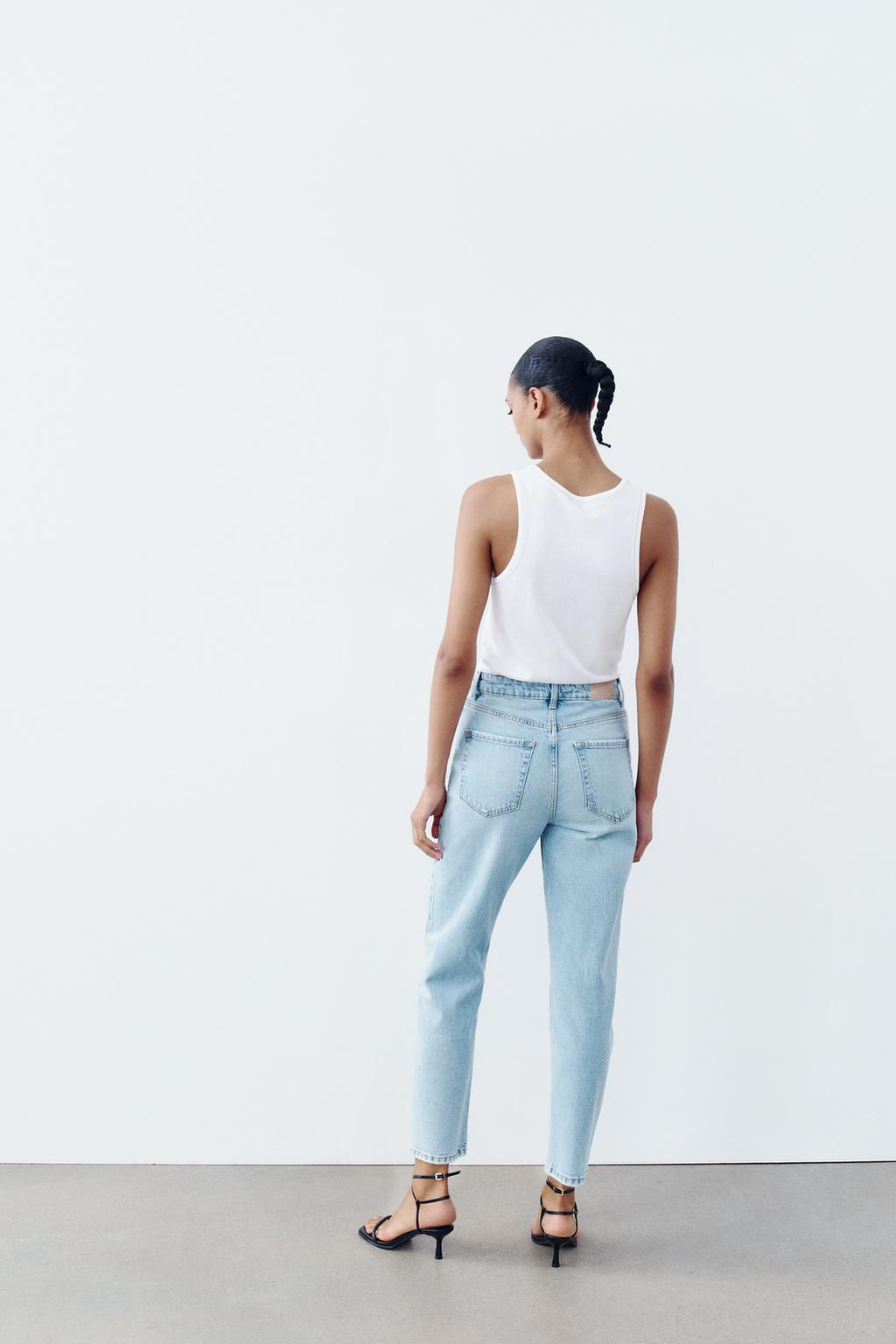 Z1975 MOM-FIT HIGH-WAIST JEANS - Zara фото 23