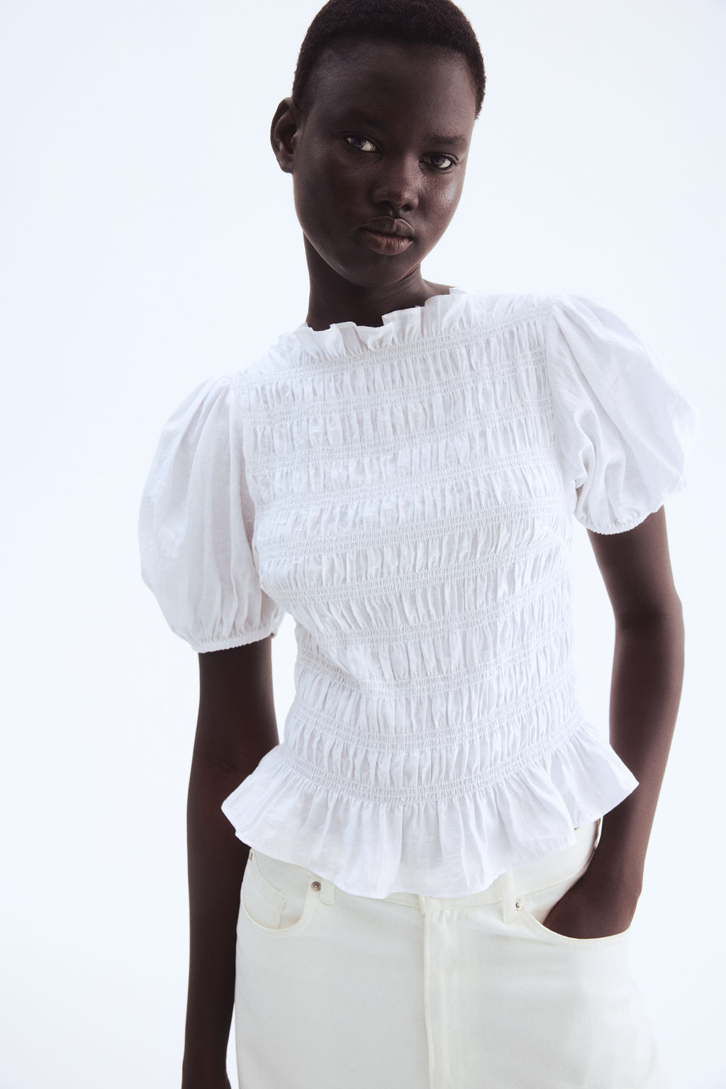 Blusa fruncida - H&m фото 5
