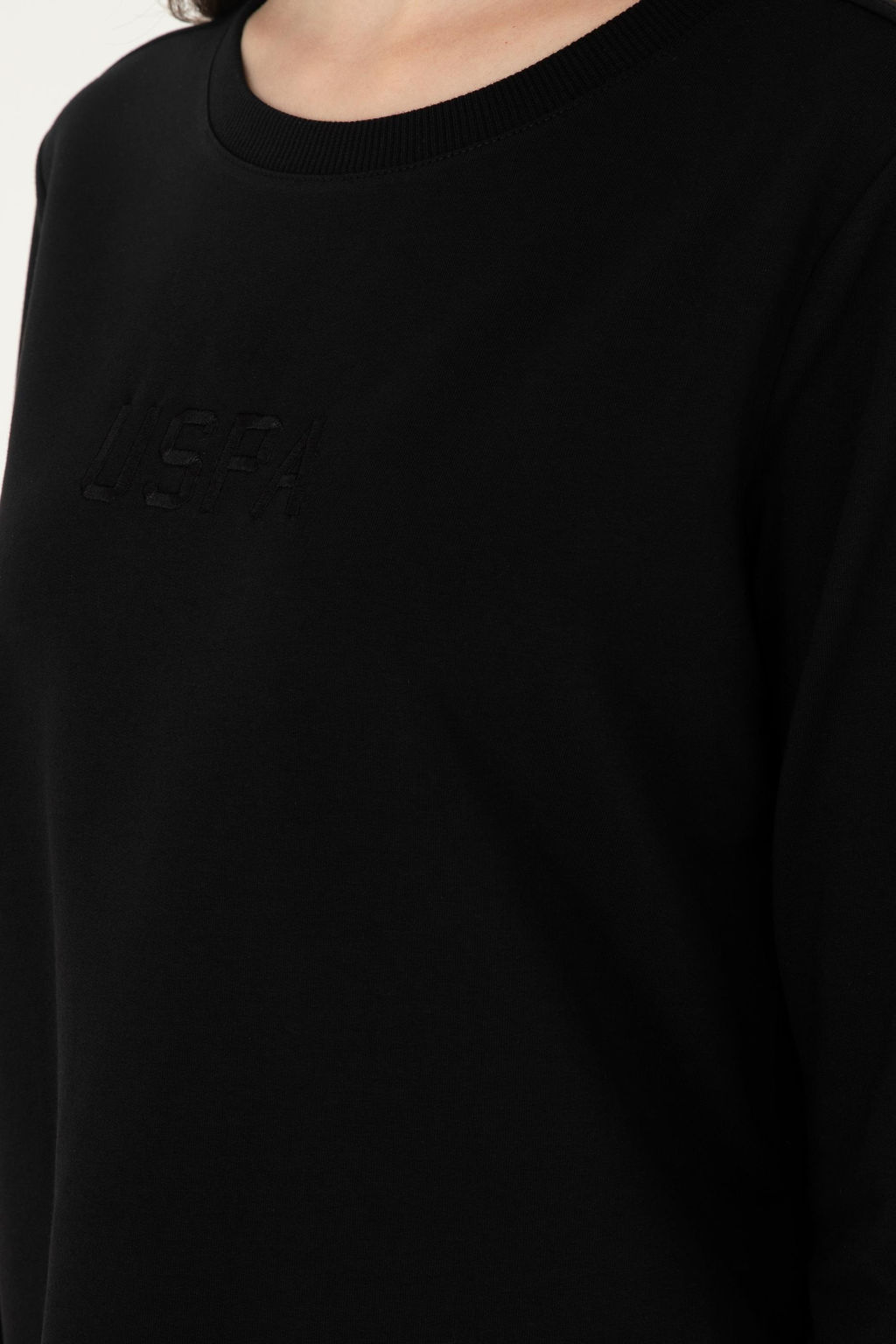 Женский черный свитшот Неожиданная скидка в корзине - U.s. polo assn фото 7