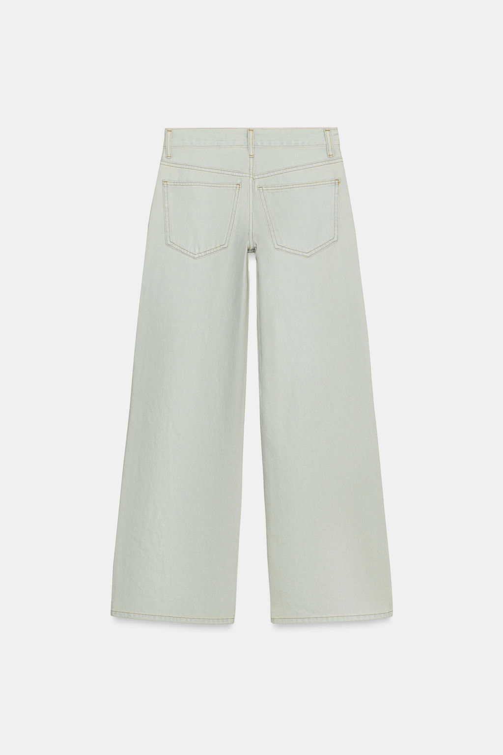 JEANS ZW COLLECTION RELAXED TIRO BAJO ROTOS / Azul claro - Zara фото 6