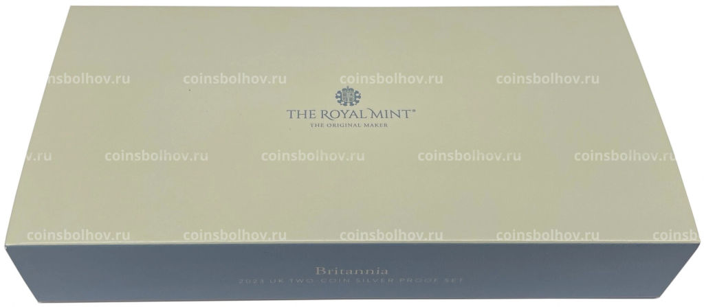 Набор из 2 монет 2 фунта 2023 года Великобритания Британия (в коробке)