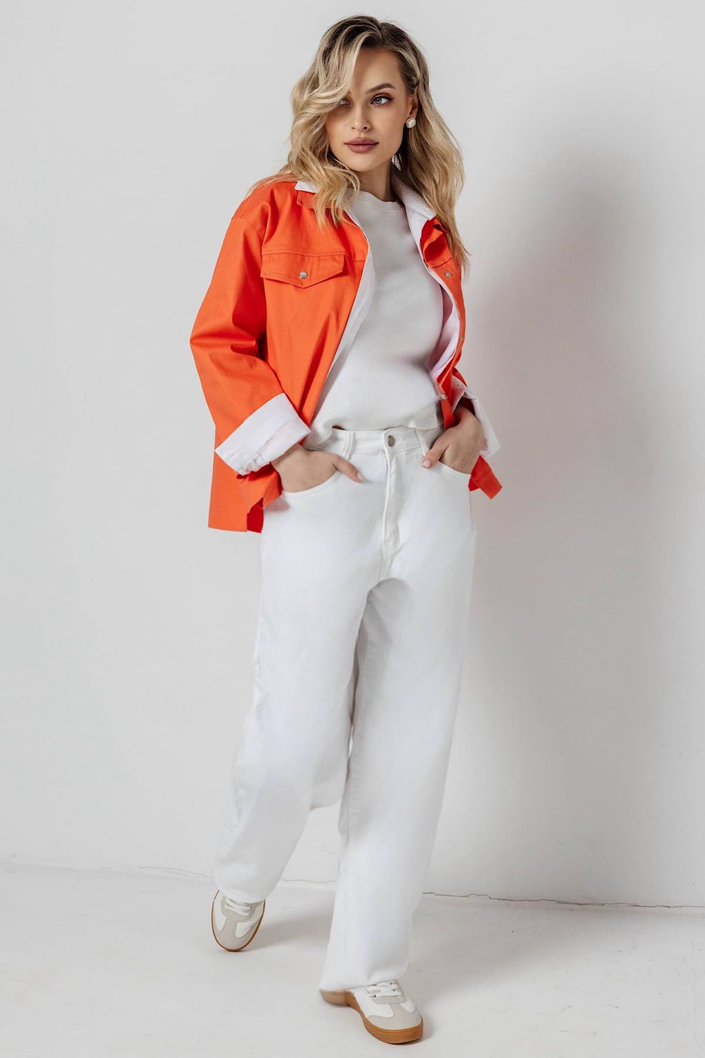 Жакет женский 4281/33/Оранжевый