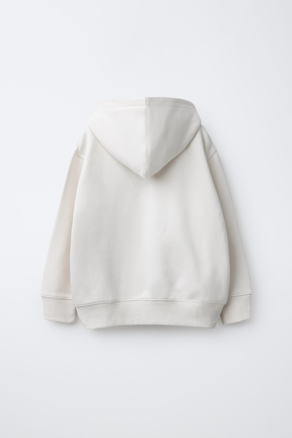 SUDADERA CREMALLERA B?SICA / Crudo - Zara фото 4