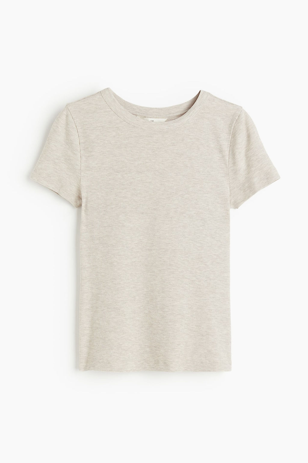 Camiseta en canale de mezcla de modal - H&m фото 5