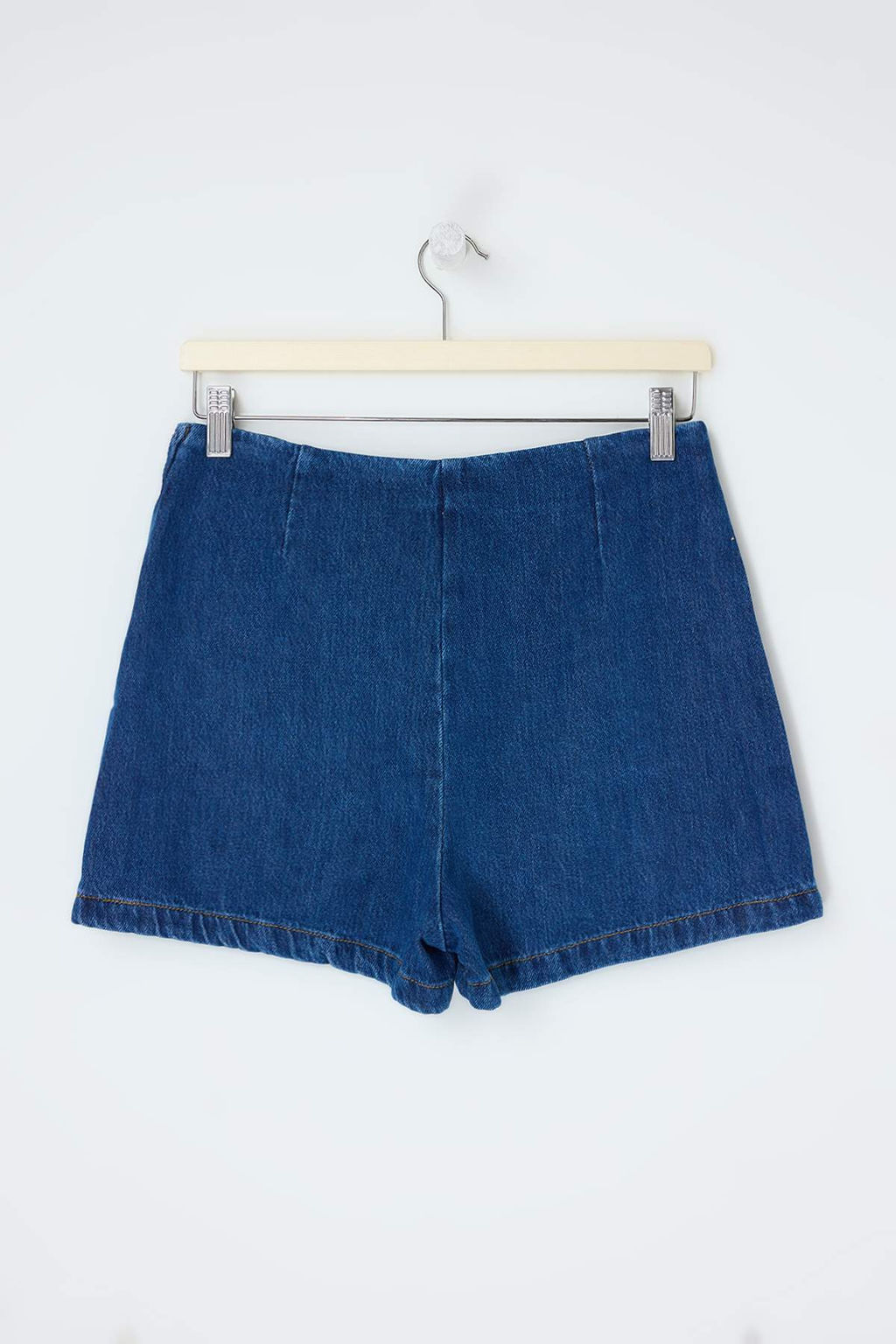 Mavi Yukseks Bel Tencel Kar?s?ml? Sort Etek TWOSS26SR00032 - Trendyolmilla фото 3