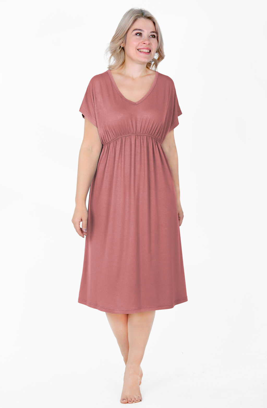 Сорочка Афина С-293 (46-62) вискоза - Лотос фото 10