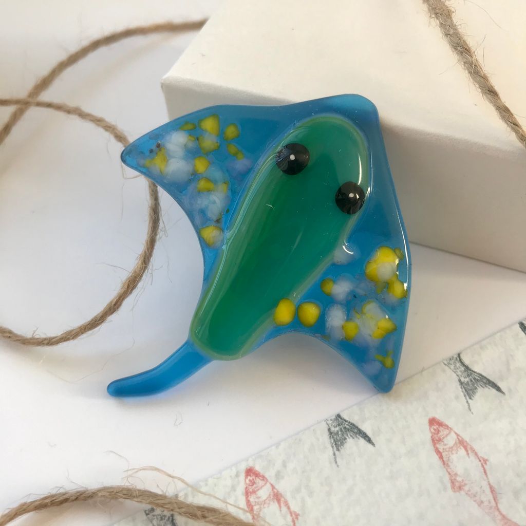 Брошь Скат - Стрекоза фото 4