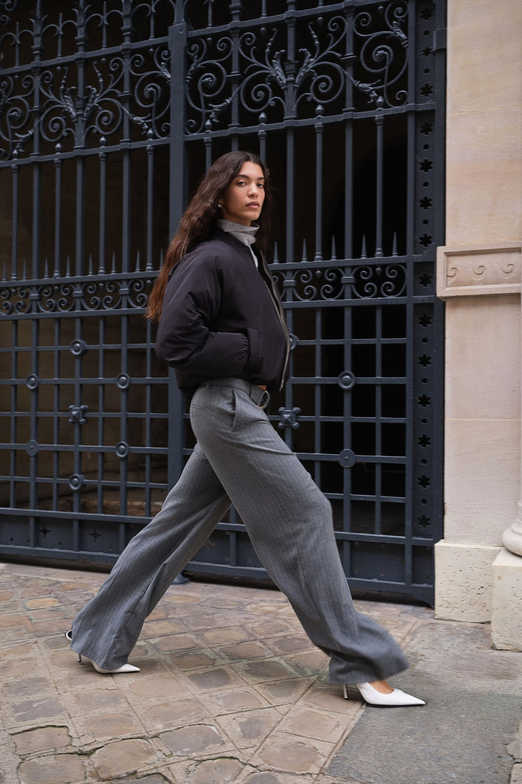 Pantalon sastre con cinturon - H&m фото 3